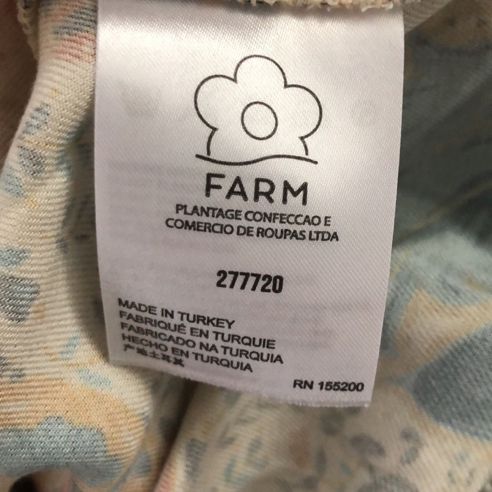 Anthro Farm Rio Bambina Skirt Set Size M - Picture 9 of 9